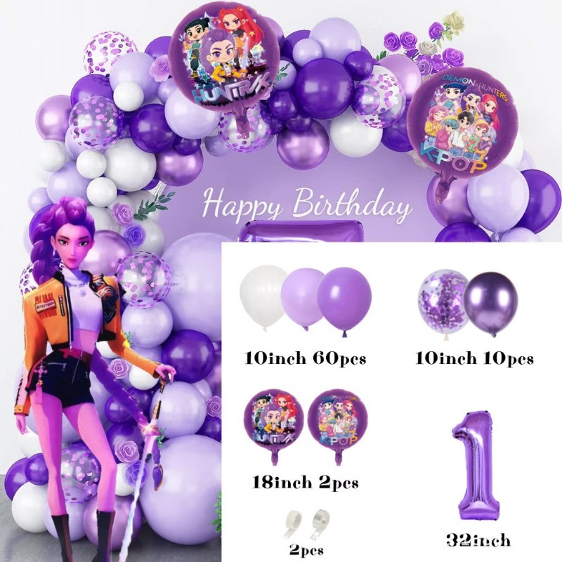 K-Pop Birthday Party Decoratio – обзор и цена Cosplay Prop Kit