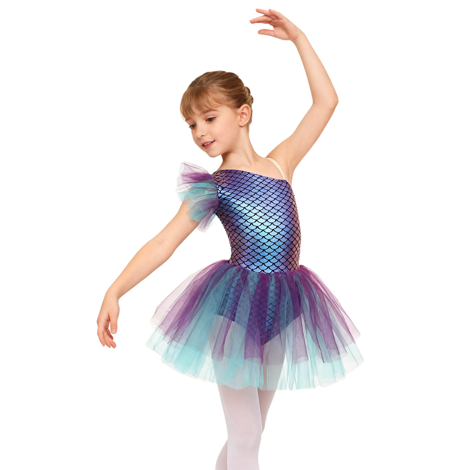 Kids Fish Scales Princess Gymn – обзор и цена Briar Cosplay Prop