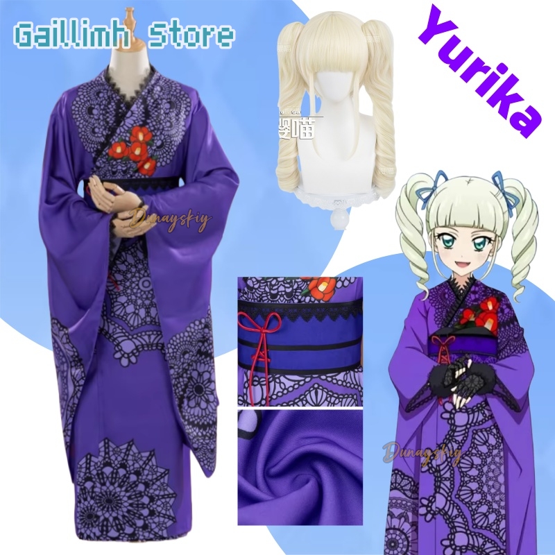 Aikatsu! Yurika Toudou Yukata  – обзор и цена Free Cosplay Prop Patterns