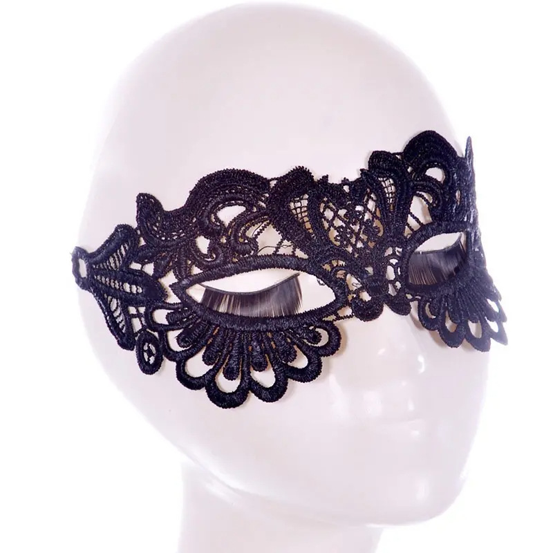 Black Sexy Women Hollow Lace M – обзор и цена Cosplay Prop Kit