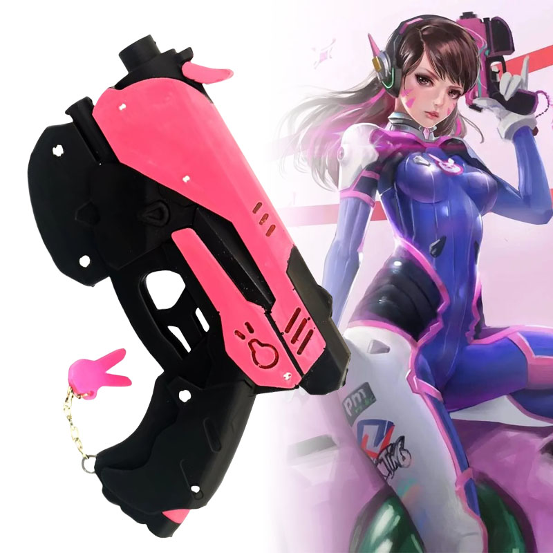 Real Size D.Va Pistol Gun Weap – обзор и цена Dva Cosplay Prop