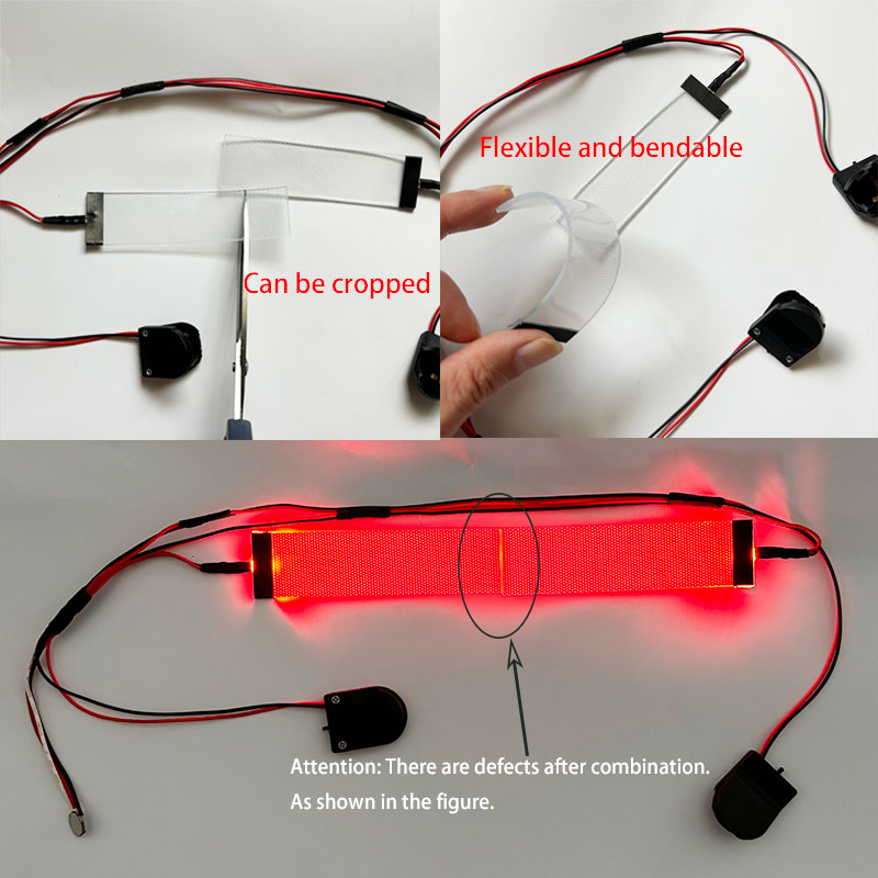 Red Flexible Bendable DIY LED  – обзор и цена Cosplay Prop Kit