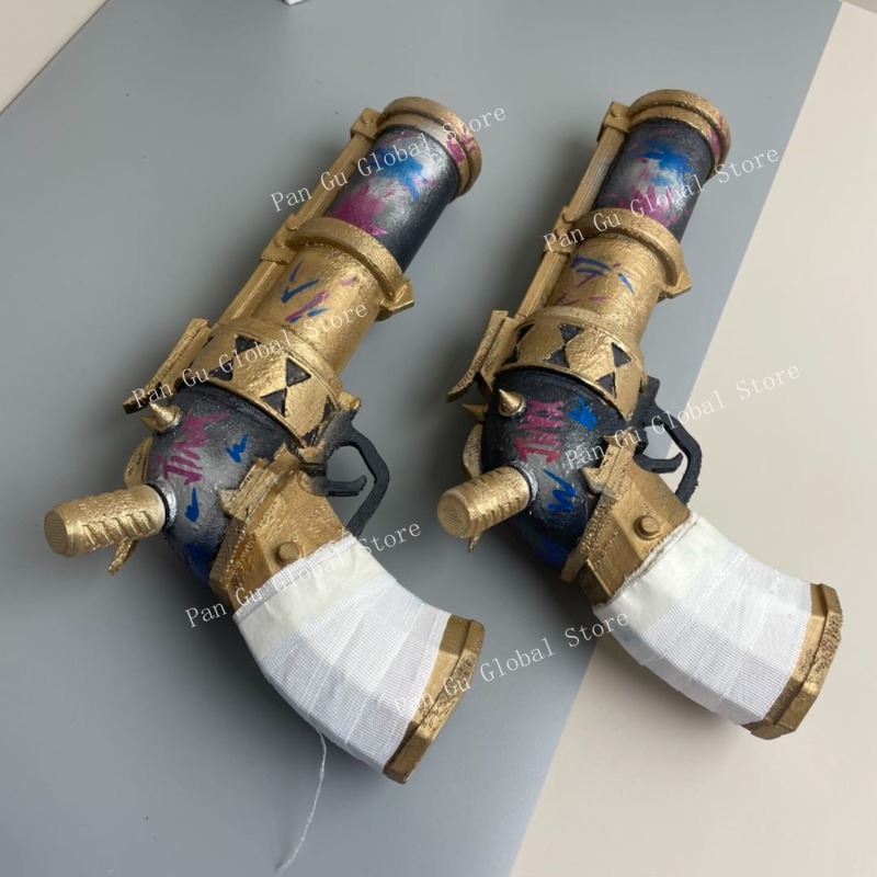 28cm/11.02in Jinx Pistol Custo – обзор и цена Cosplay Prop Pistol