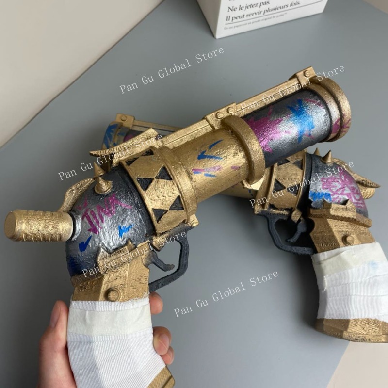 28cm/11.02in Jinx Pistol Custo – обзор и цена Cosplay Prop Pistol