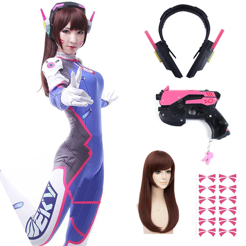 Anime Woman Jumpsuit Tights Dv – обзор и цена Dva Cosplay Prop