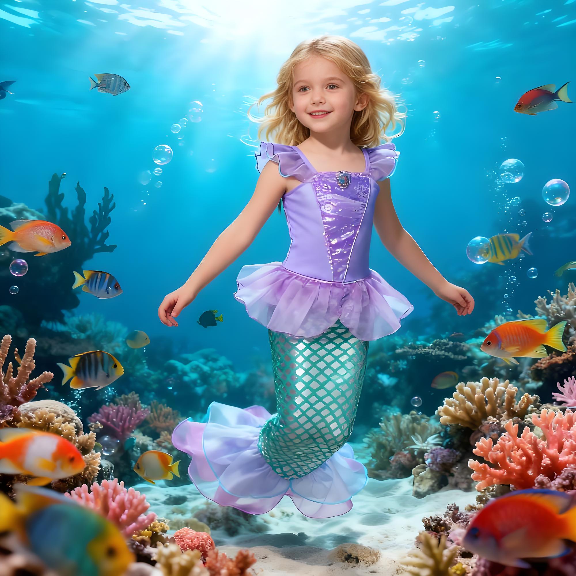 Summer Mermaid Birthday Party  – обзор и цена Briar Cosplay Prop