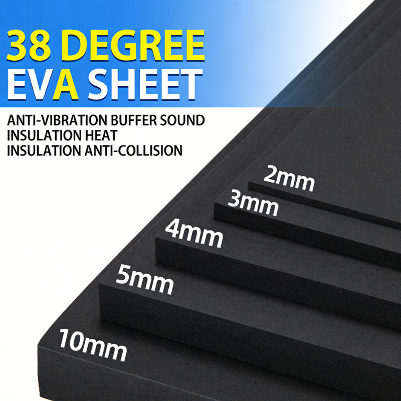 38-degree black EVA foam board – обзор и цена Cosplay Prop Foam Board