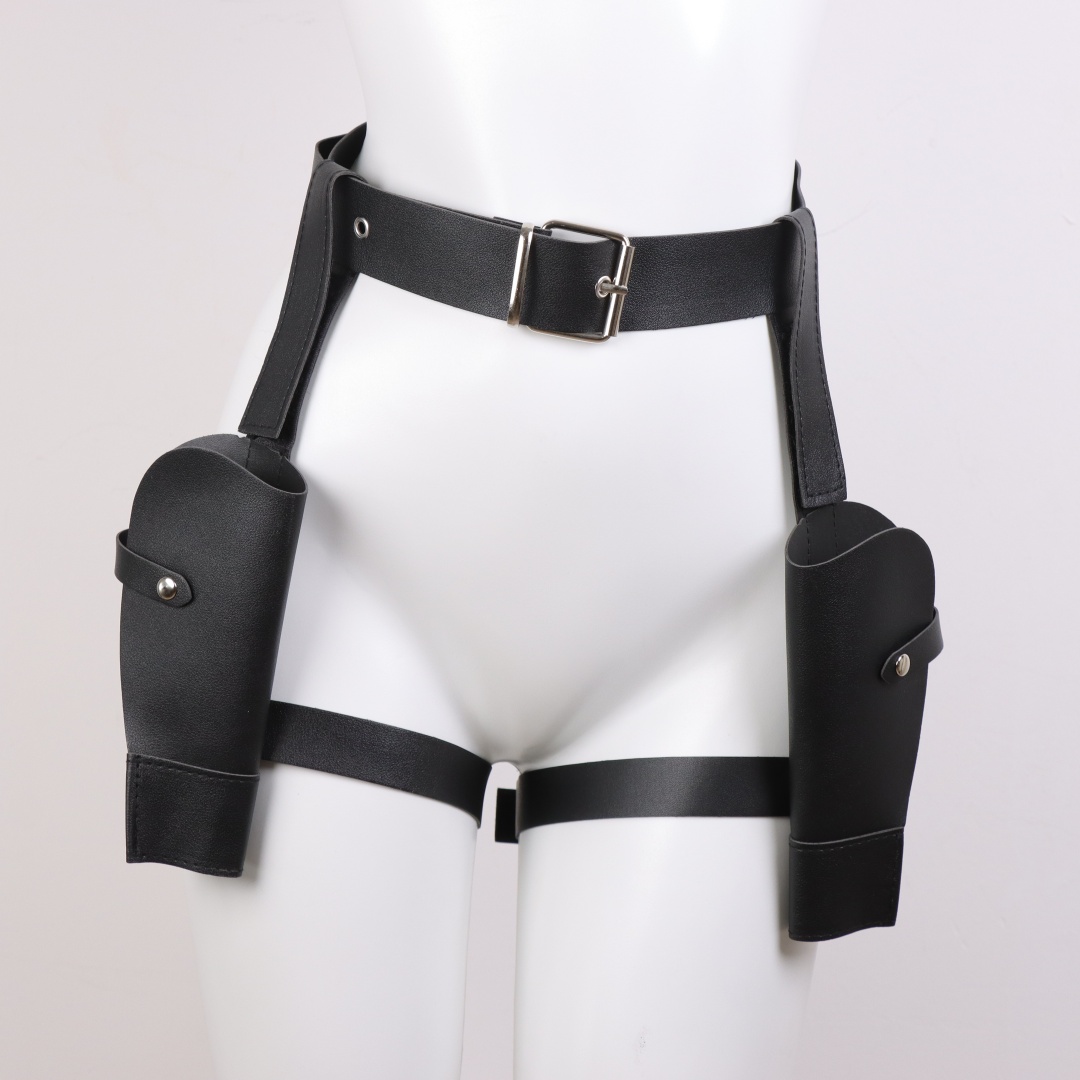 Adult Vintage PU Leather Waist – обзор и цена Cosplay Prop Pistol