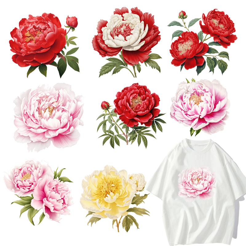 Red peonies and pink flowers D – обзор и цена Worbla Thermoplastic