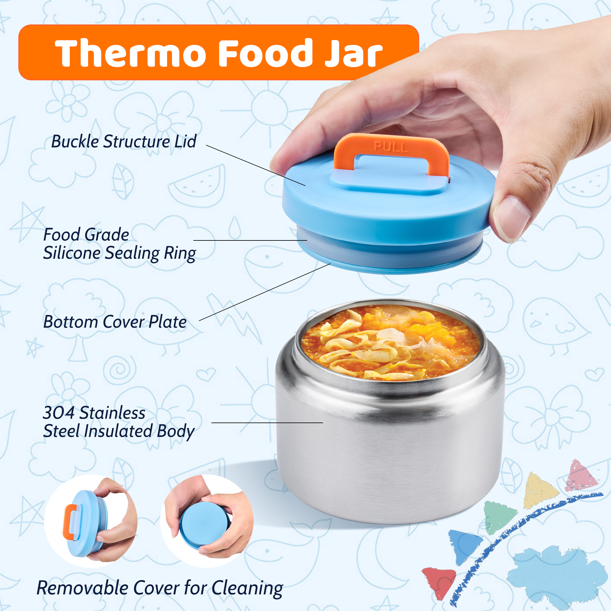 Bento Lunch Box for Kids with  – обзор и цена Worbla Thermoplastic
