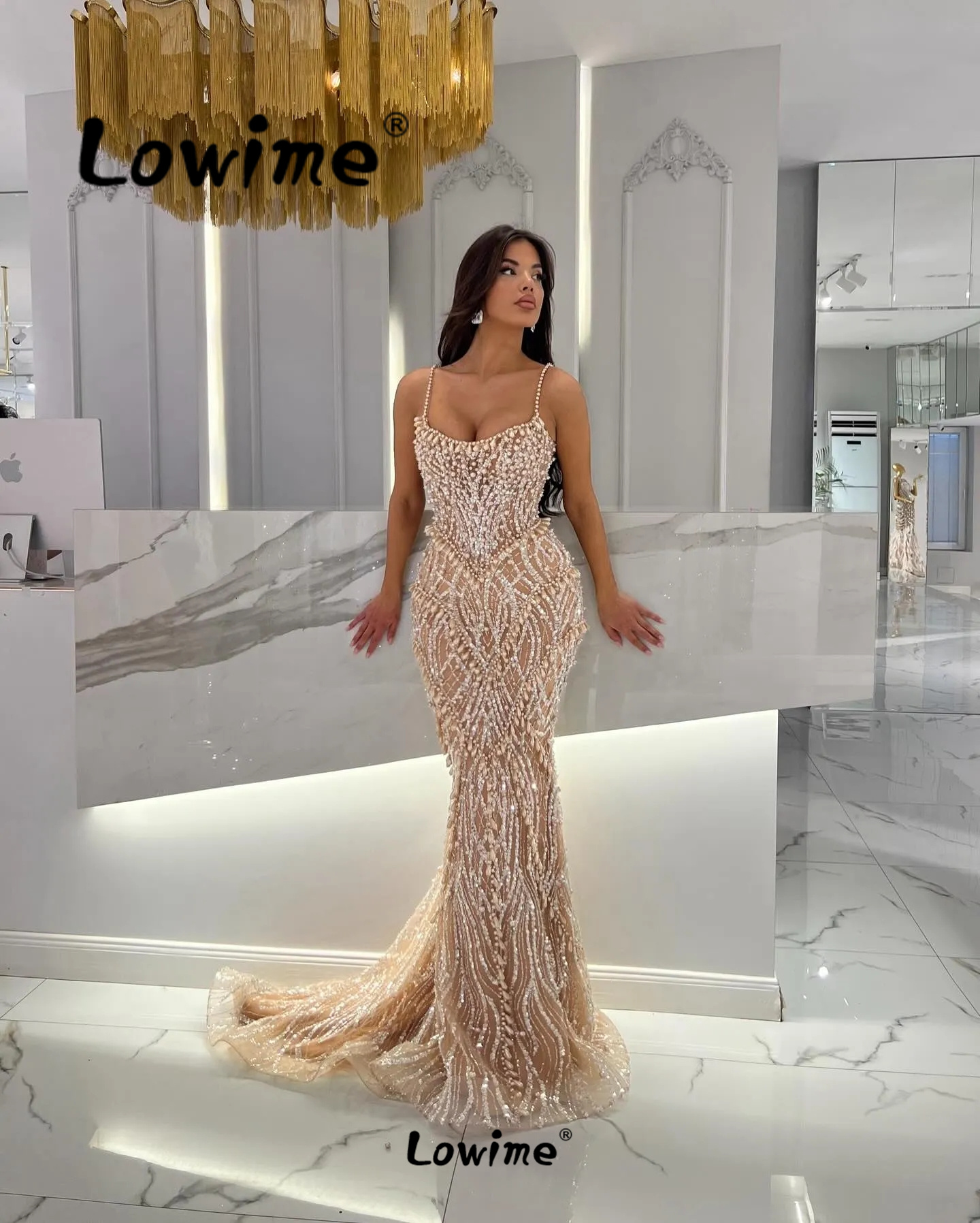 Champagne Pearl Prom Dress Mer – обзор и цена Briar Cosplay Prop