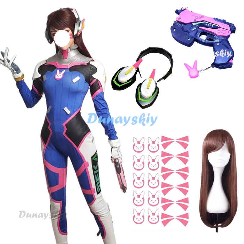 Anime Woman Jumpsuit Tights Dv – обзор и цена Dva Cosplay Prop