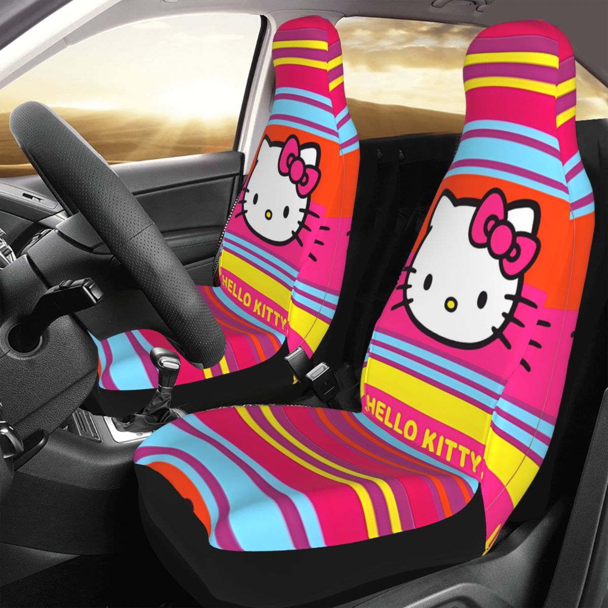 Hello Kitty Stripe Pattern Uni – обзор и цена Cosplay Prop Patterns